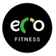 Eco Fitness logo with bacgound